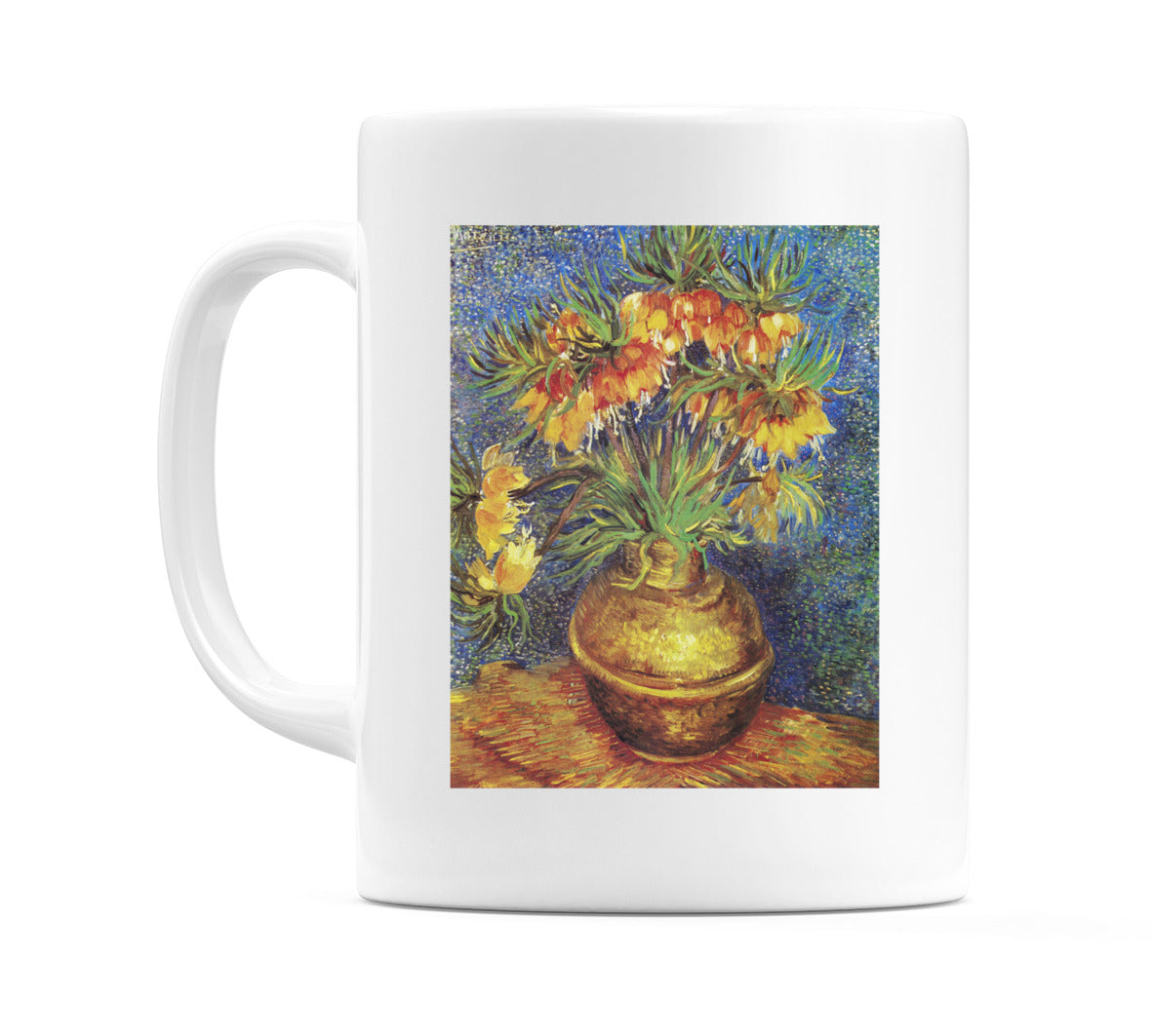 Imperial Fritillaries in a Copper Vase (1887) Mug