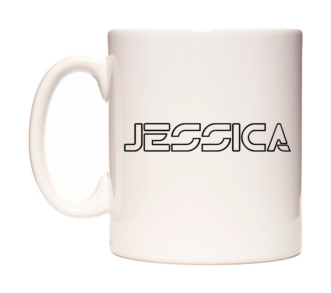 Jessica - Tron Themed Mug