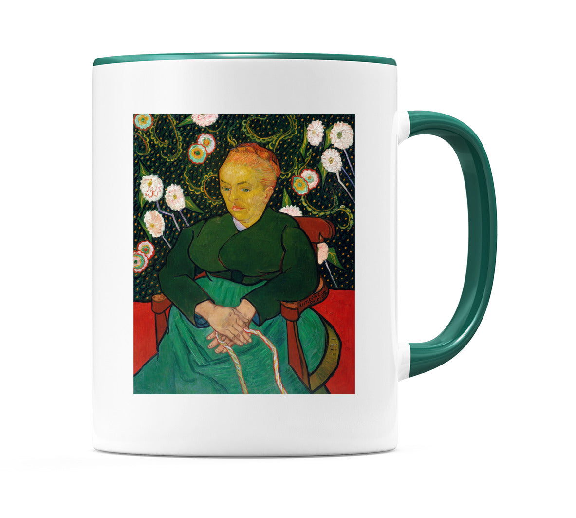 The Berceuse, Woman Rocking a Cradle (1889) Mug