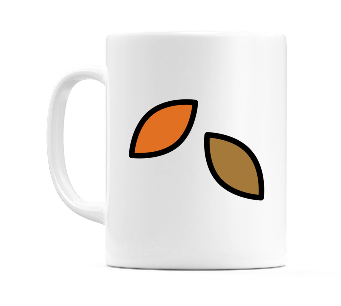 Fallen Leaf Emoji Mug
