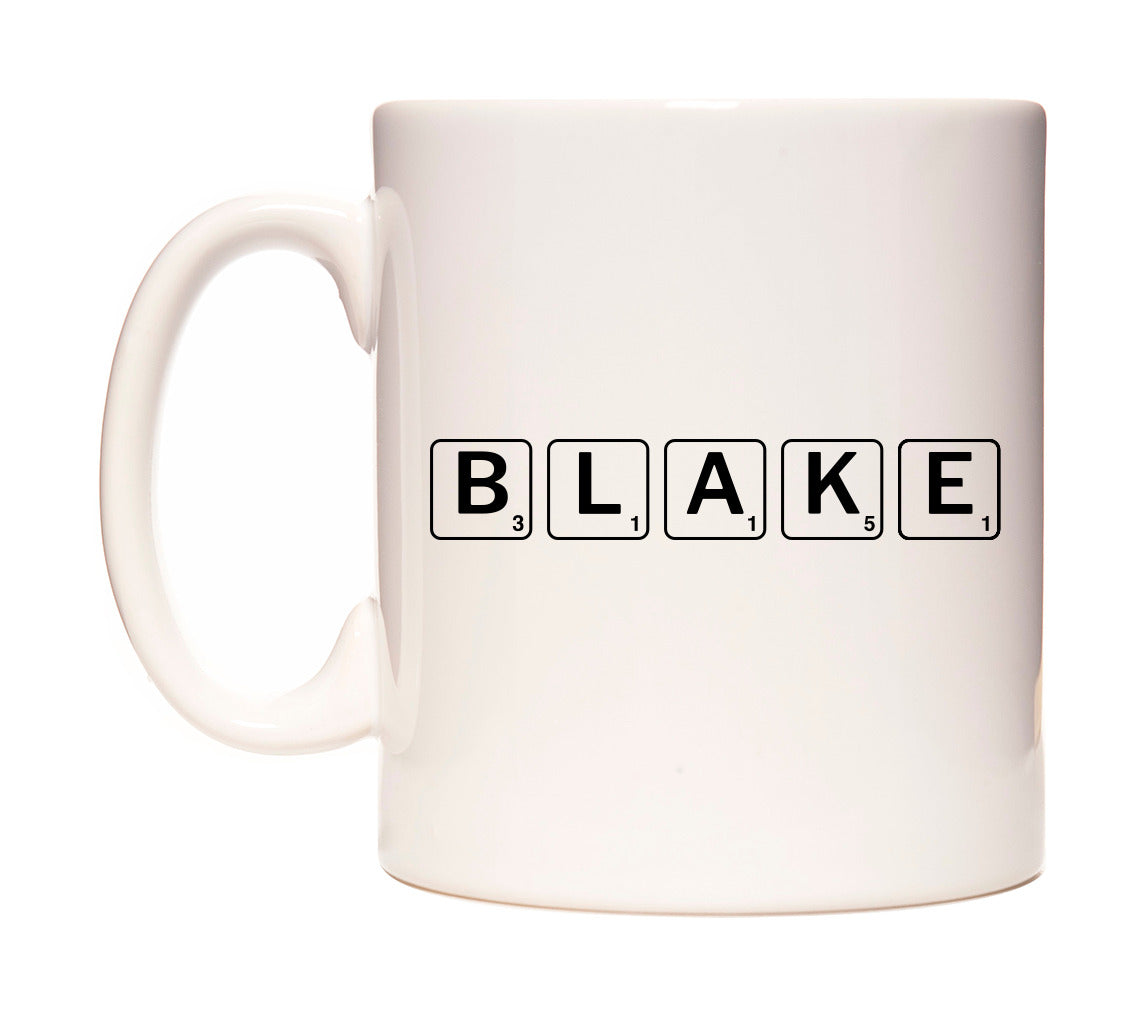 Blake - Scrabble Themed Mug