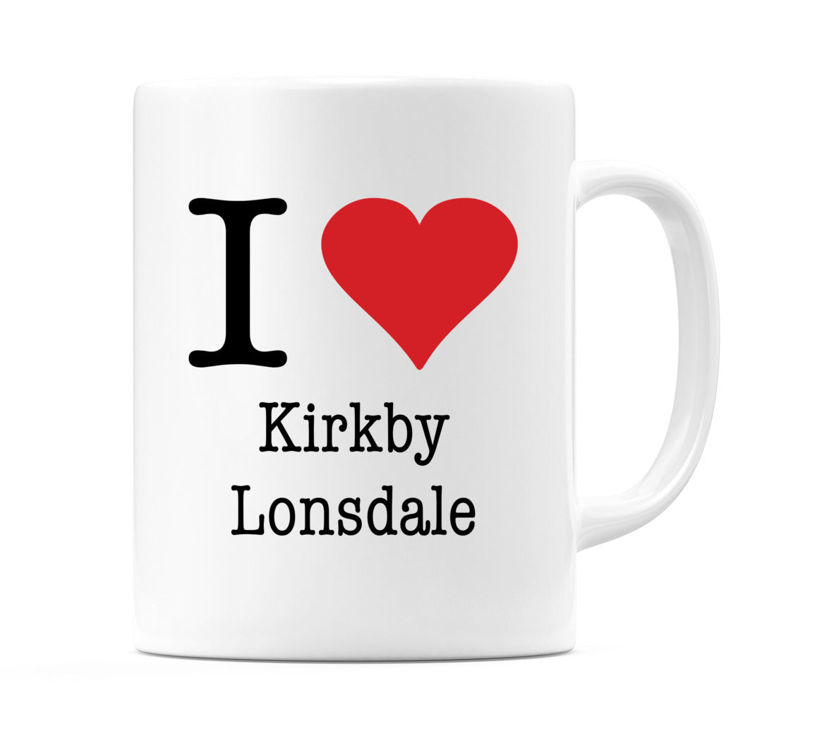 I Love Kirkby Lonsdale Mug
