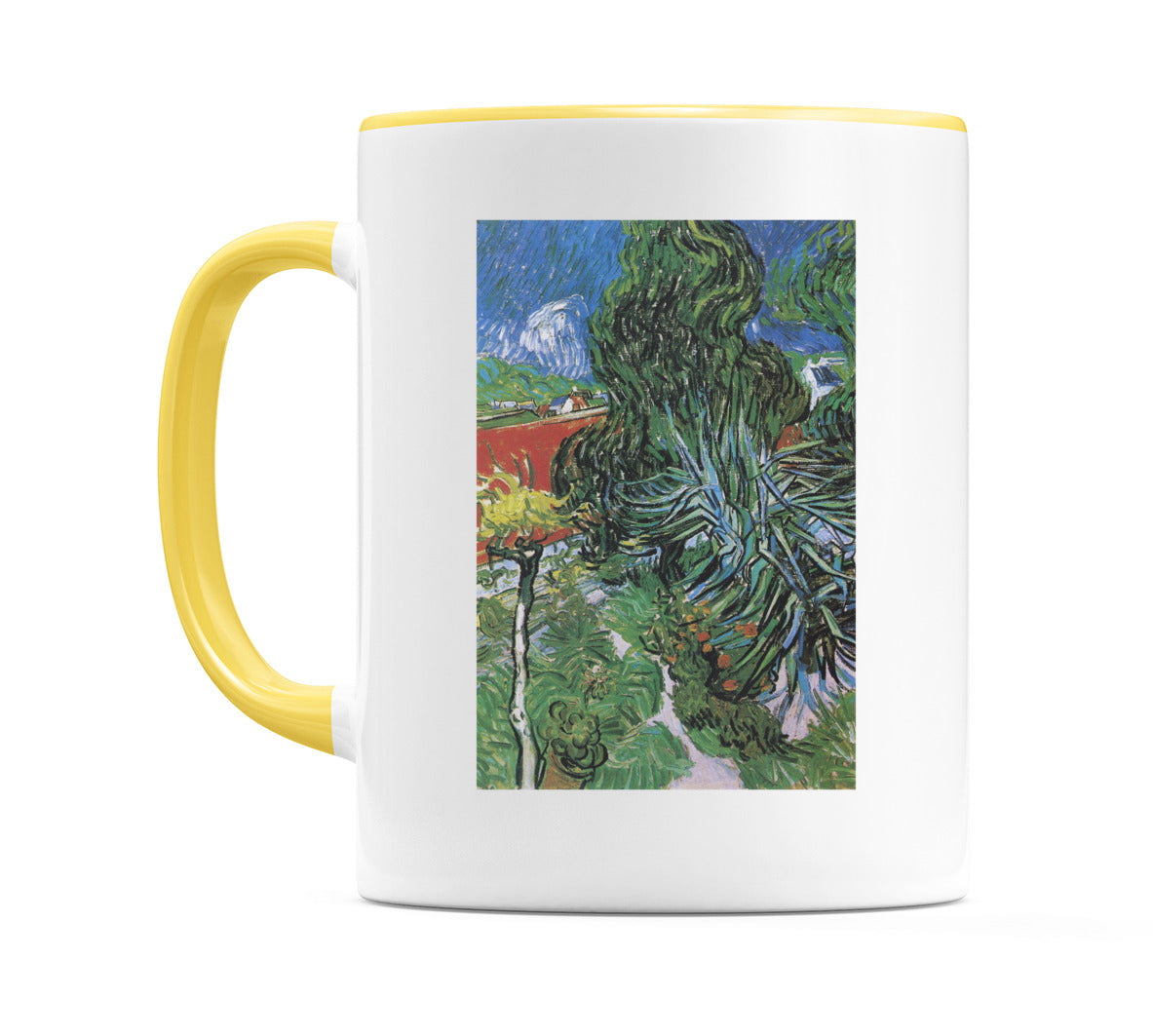 Doctor Gachet's Garden in Auvers (1890) Mug