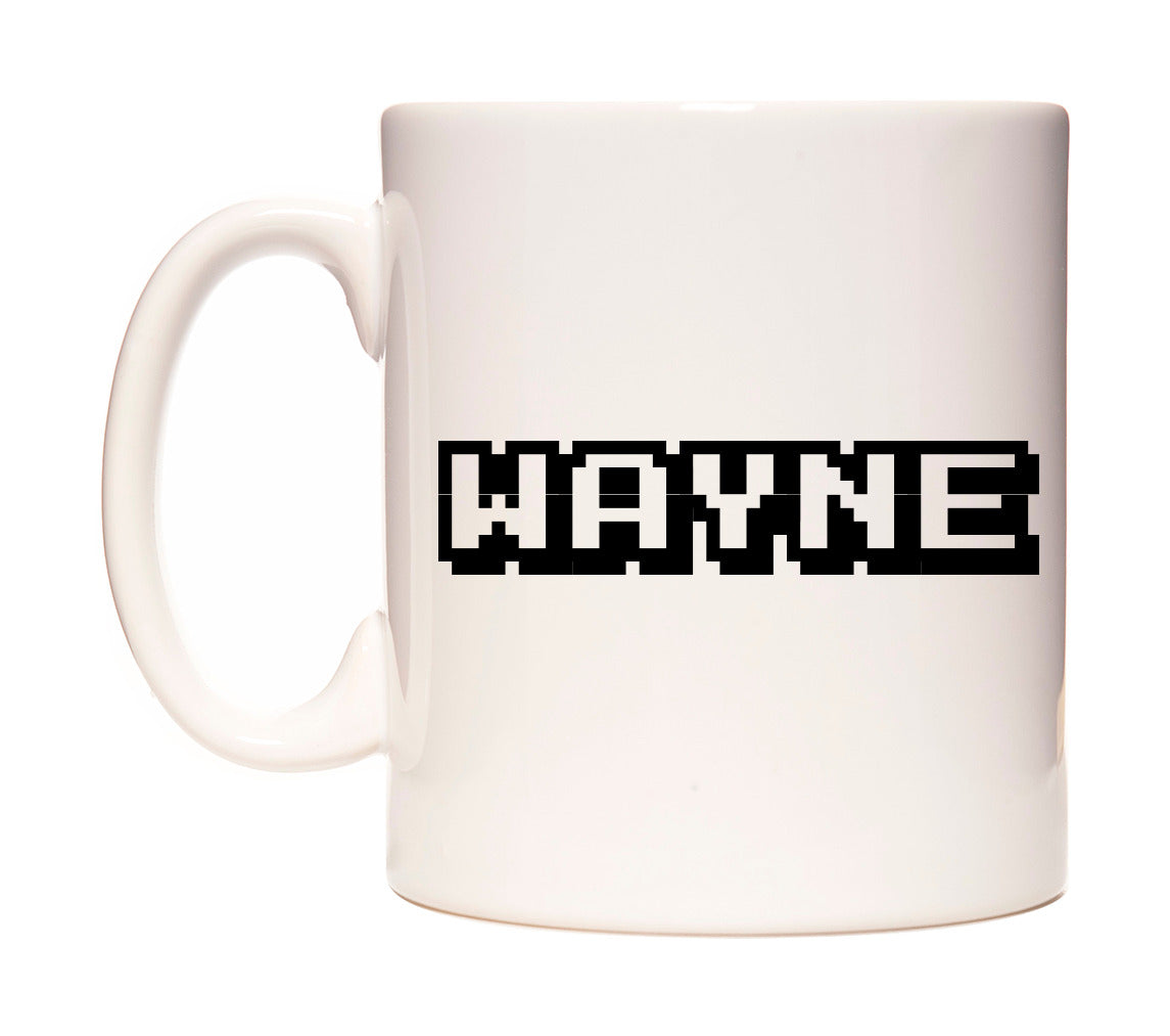 Wayne - Arcade Themed Mug