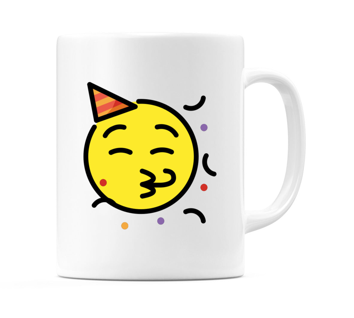 Partying Face Emoji Mug
