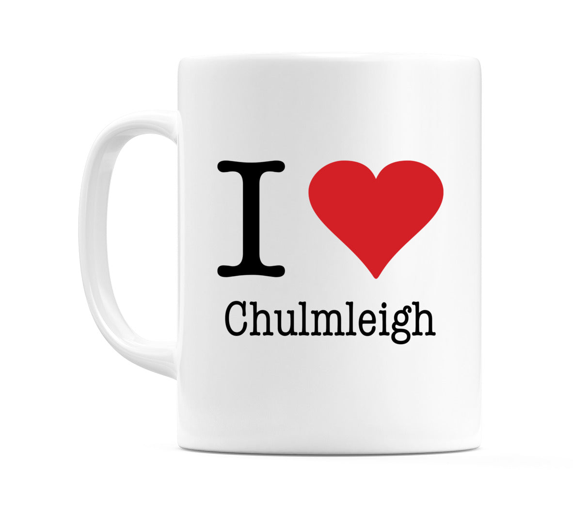 I Love Chulmleigh Mug