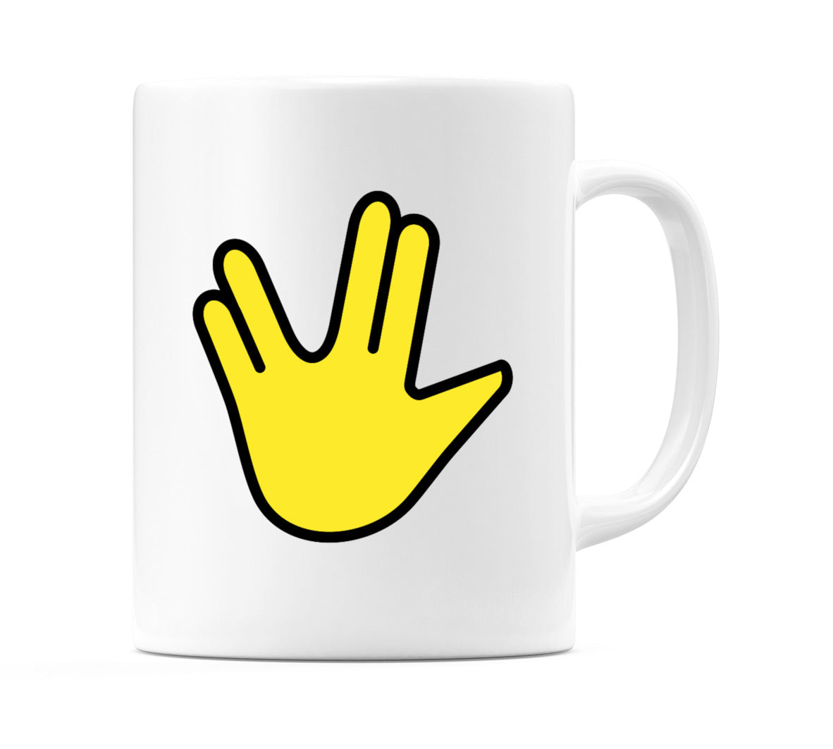 Vulcan Salute Emoji Mug