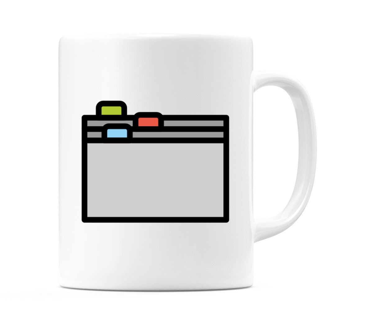 Card Index Dividers Emoji Mug