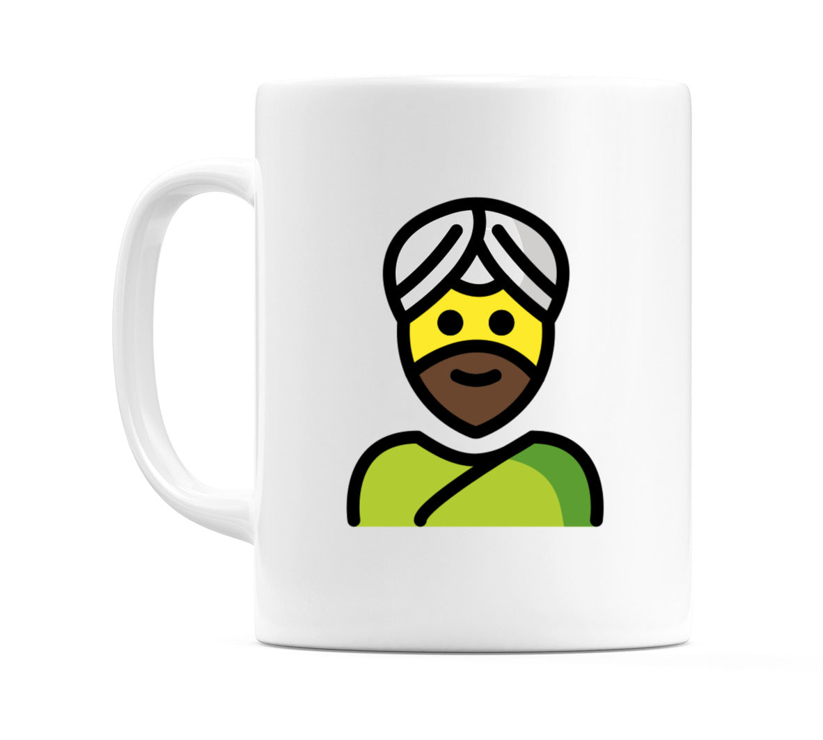 Male Wearing Turban Emoji Mug