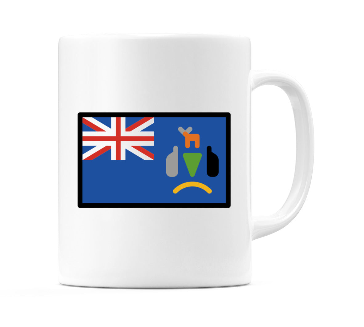 South Georgia & South Sandwich Islands Flag Emoji Mug