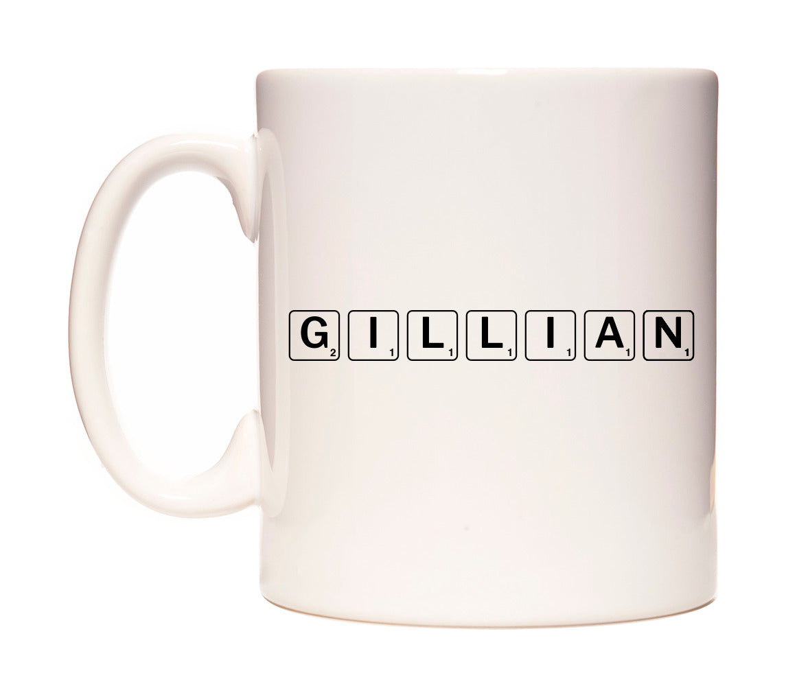 Gillian - Scrabble Themed Mug