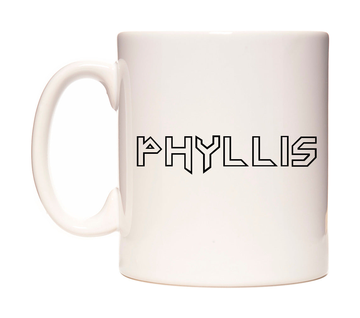 Phyllis - Iron Maiden Themed Mug