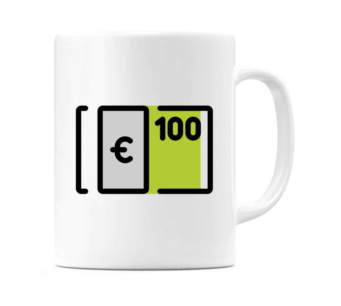 Euro Banknote Emoji Mug