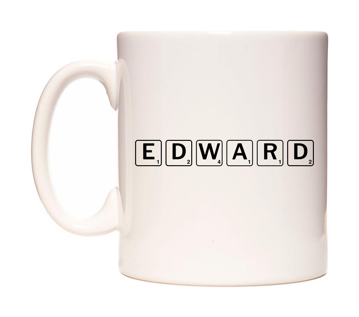 Edward - Scrabble Themed Mug