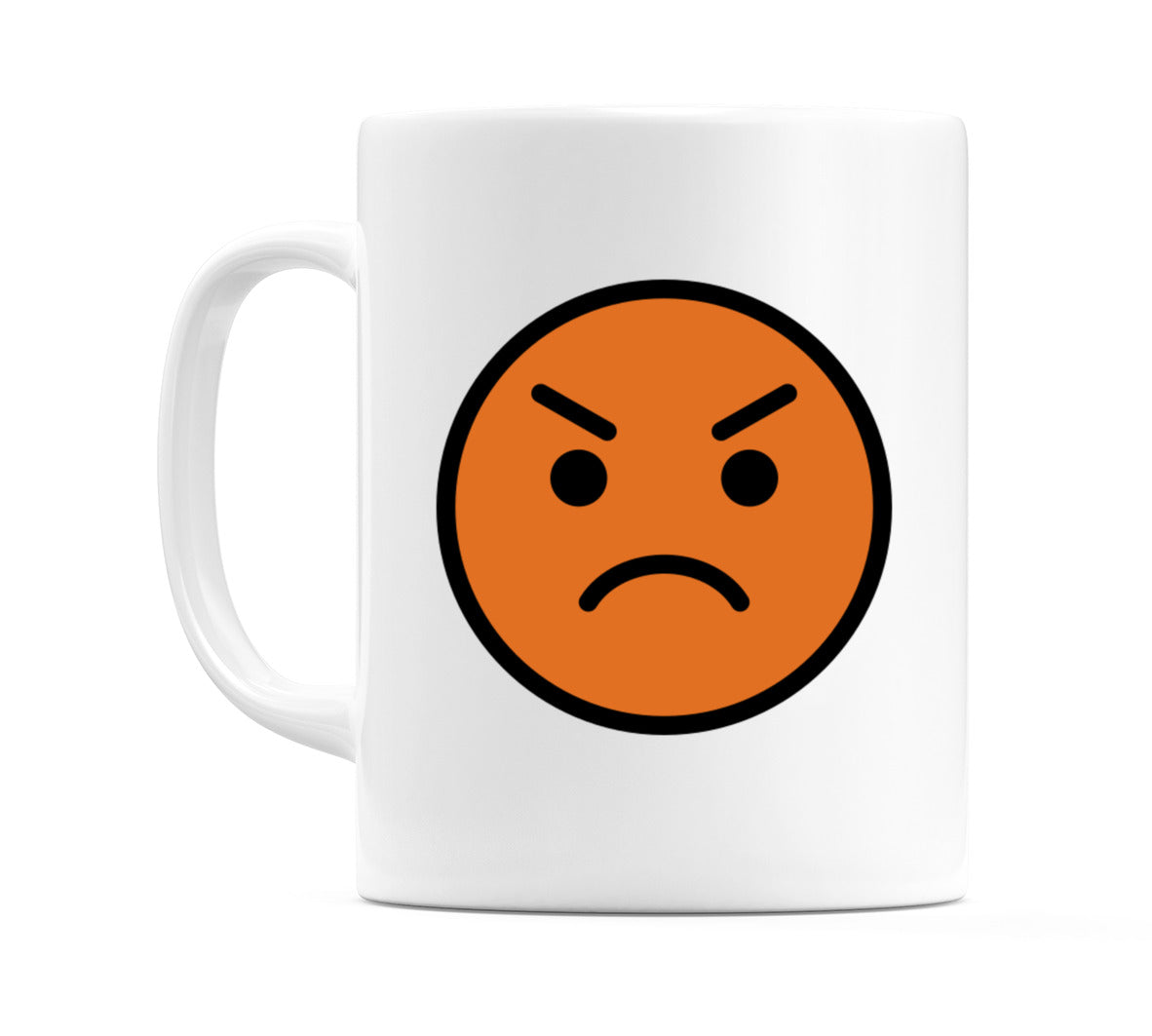Pouting Face Emoji Mug