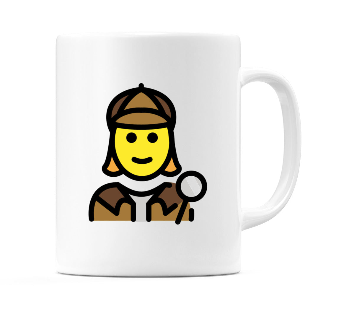 Female Detective Emoji Mug