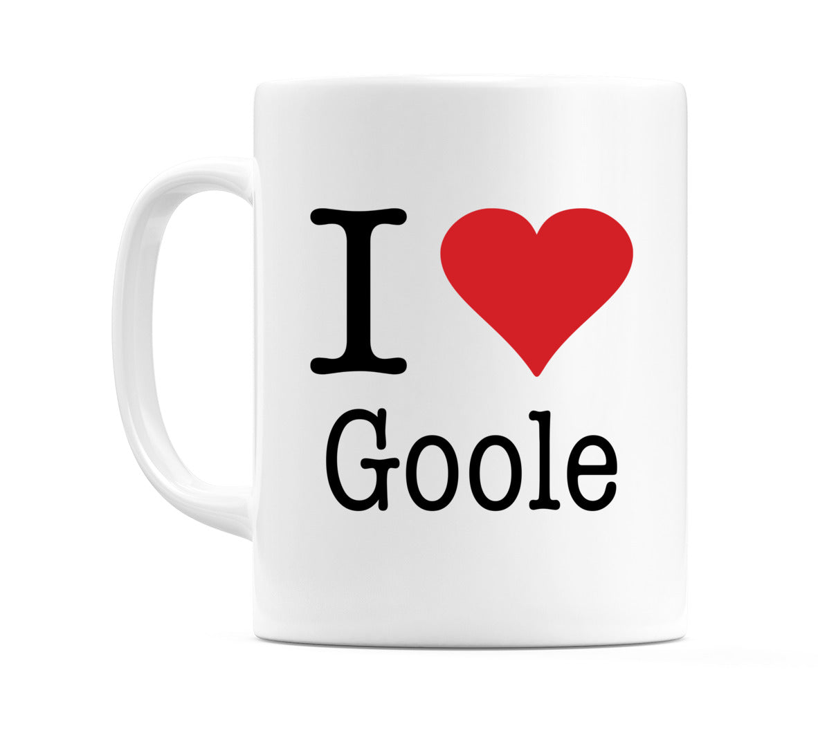 I Love Goole Mug