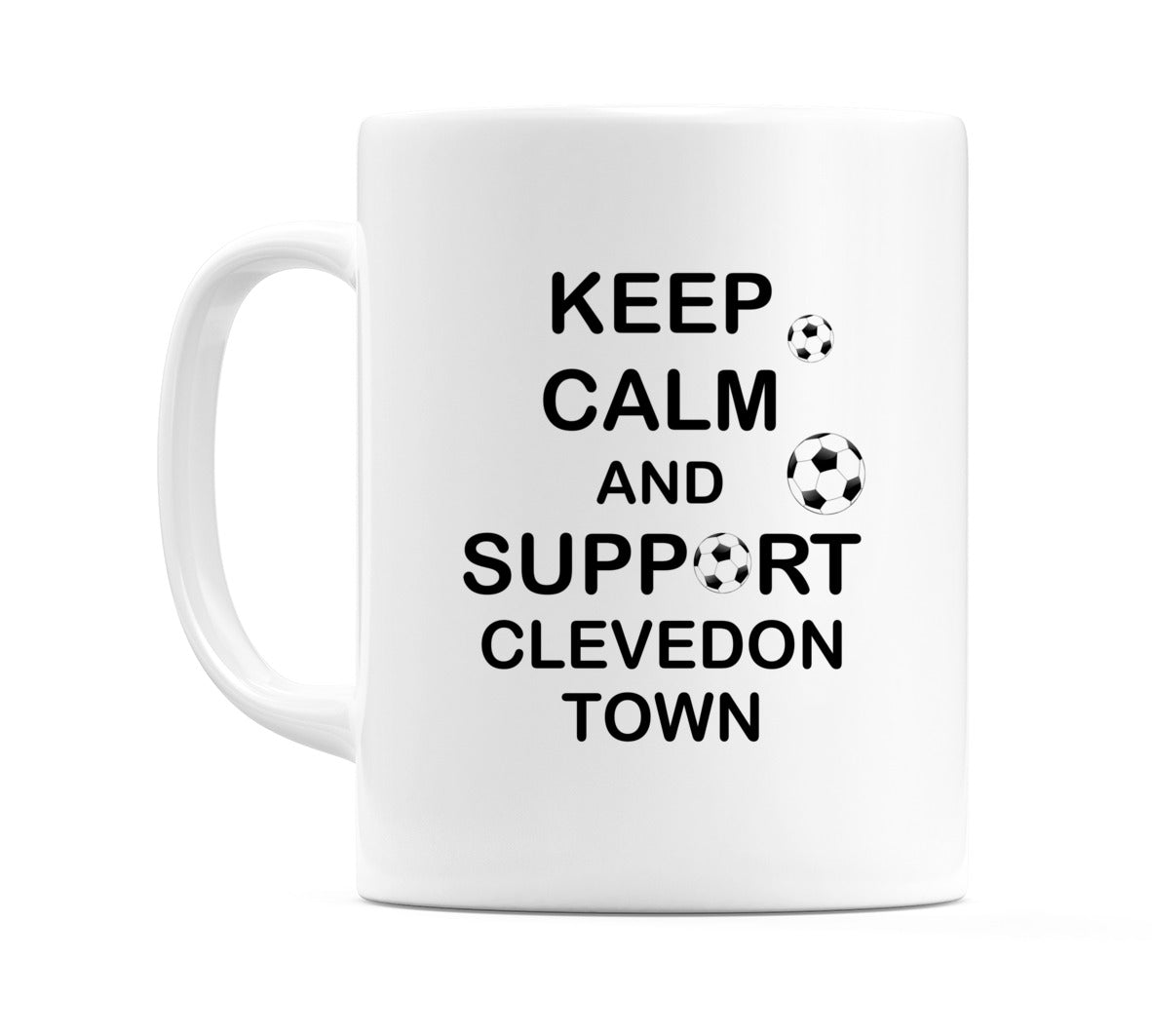 Keep Calm And Support Clevedon Town Mug