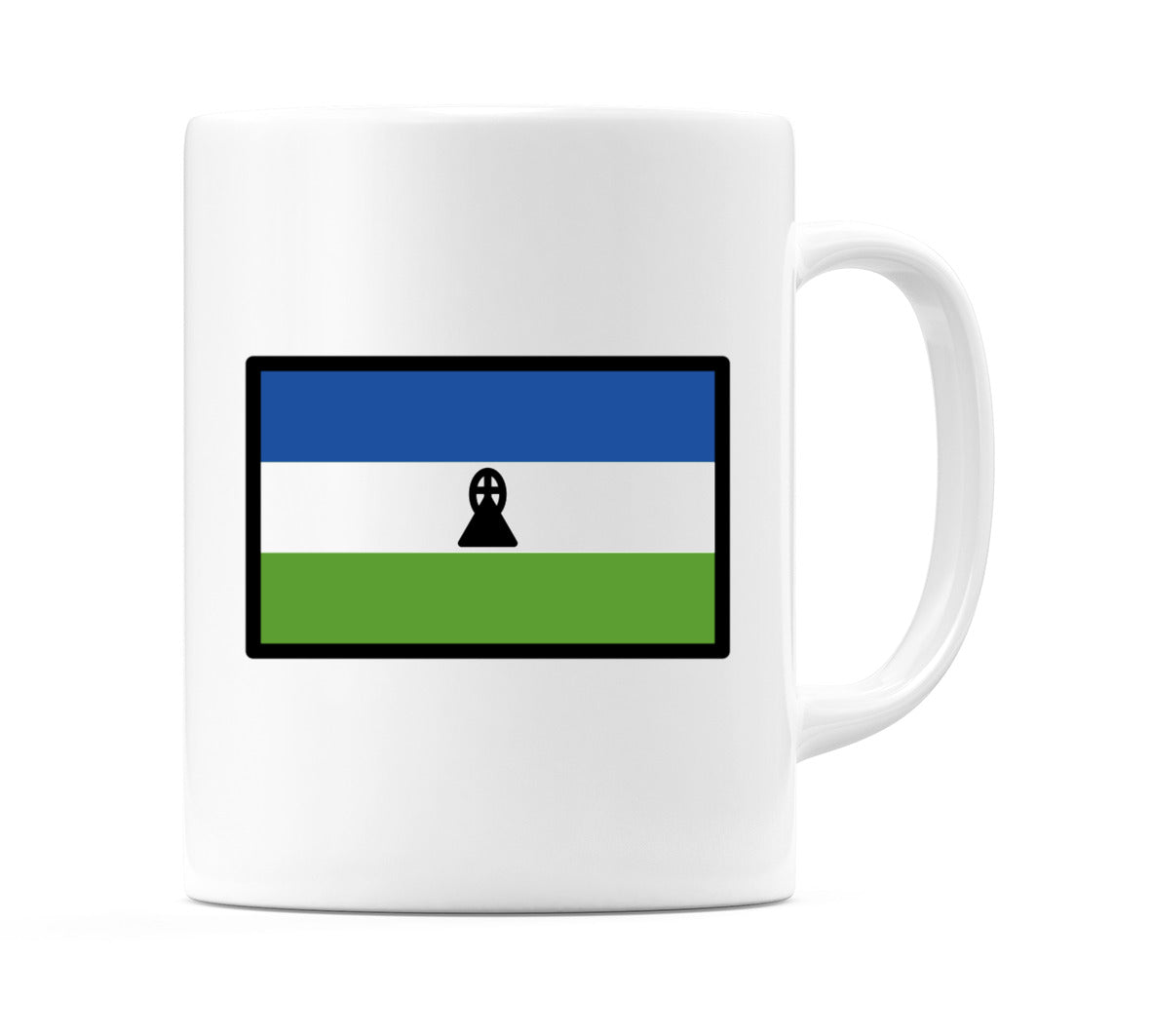 Lesotho Flag Emoji Mug