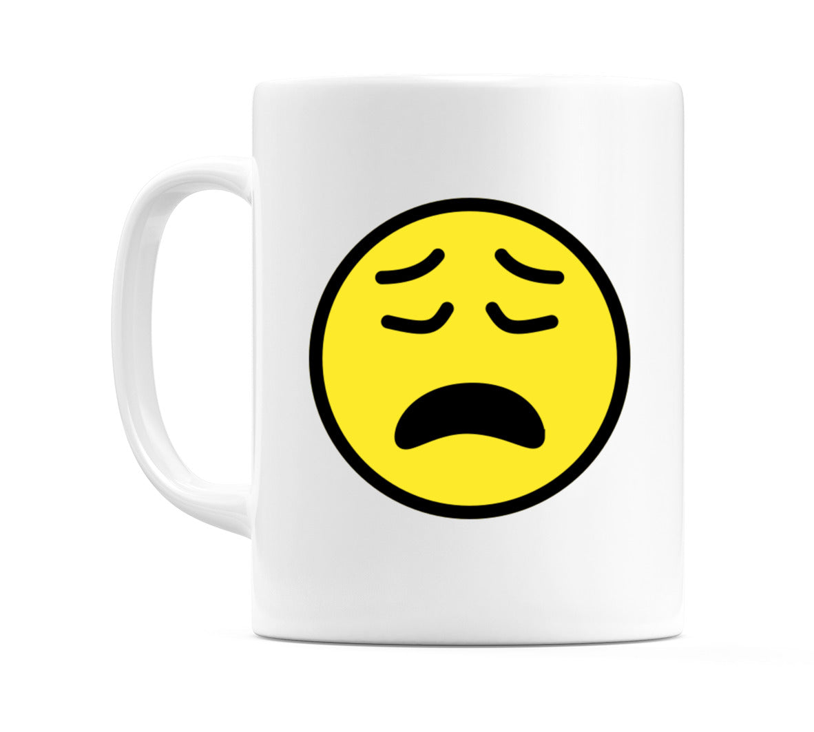 Weary Face Emoji Mug