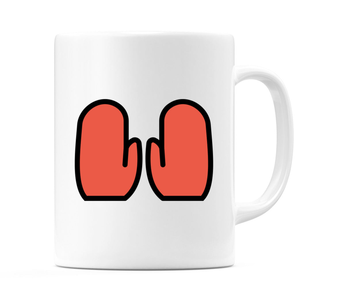 Gloves Emoji Mug