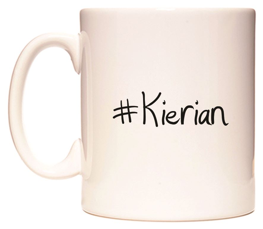 This mug features #Kierian