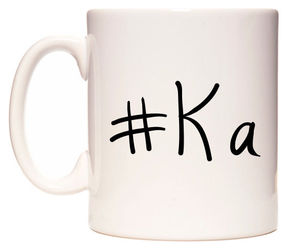 This mug features #Ka