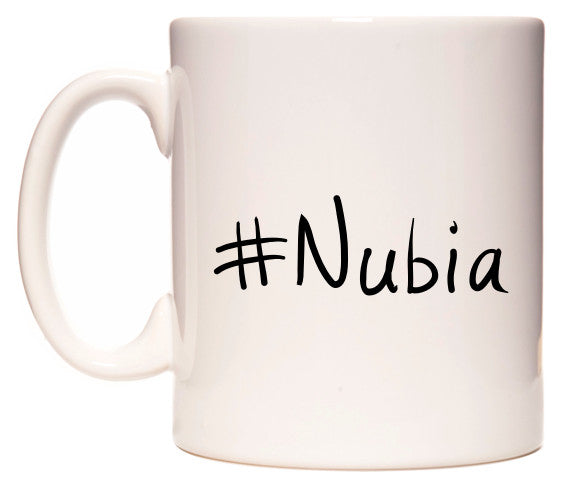 This mug features #Nubia