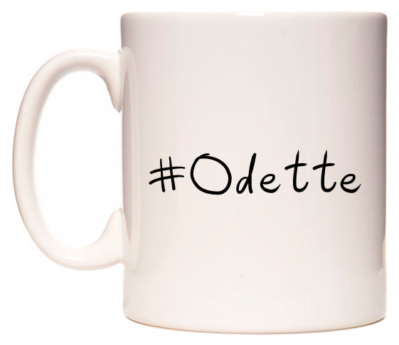 This mug features #Odette