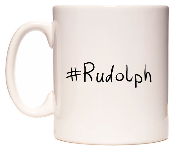 This mug features #Rudolph