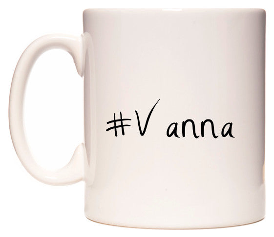 This mug features #Vanna