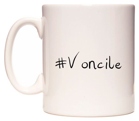 This mug features #Voncile