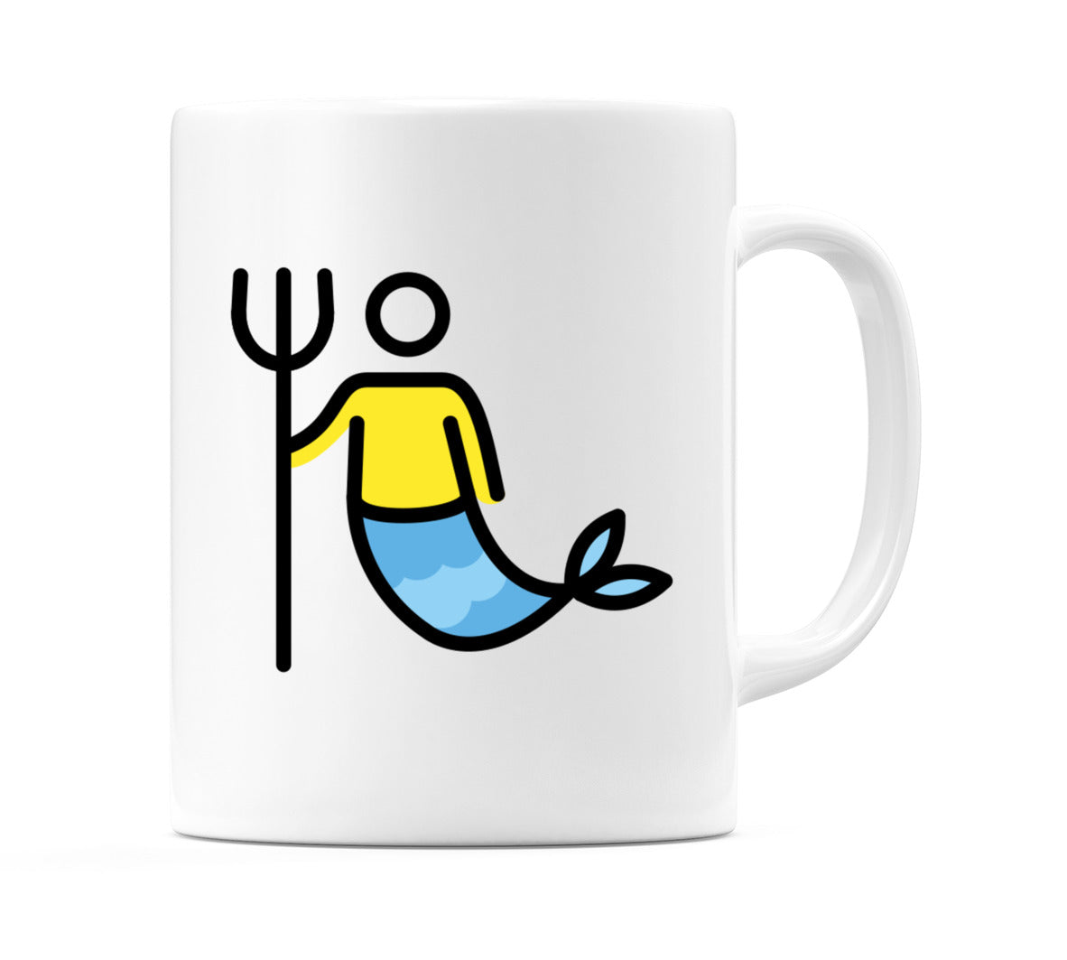Merman Emoji Mug