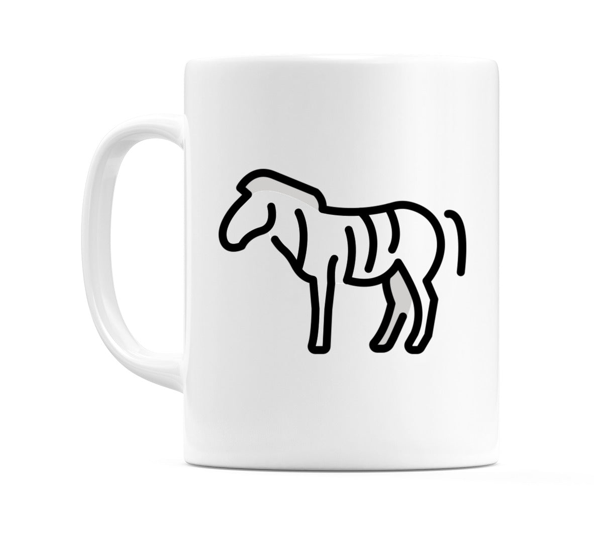 Zebra Emoji Mug