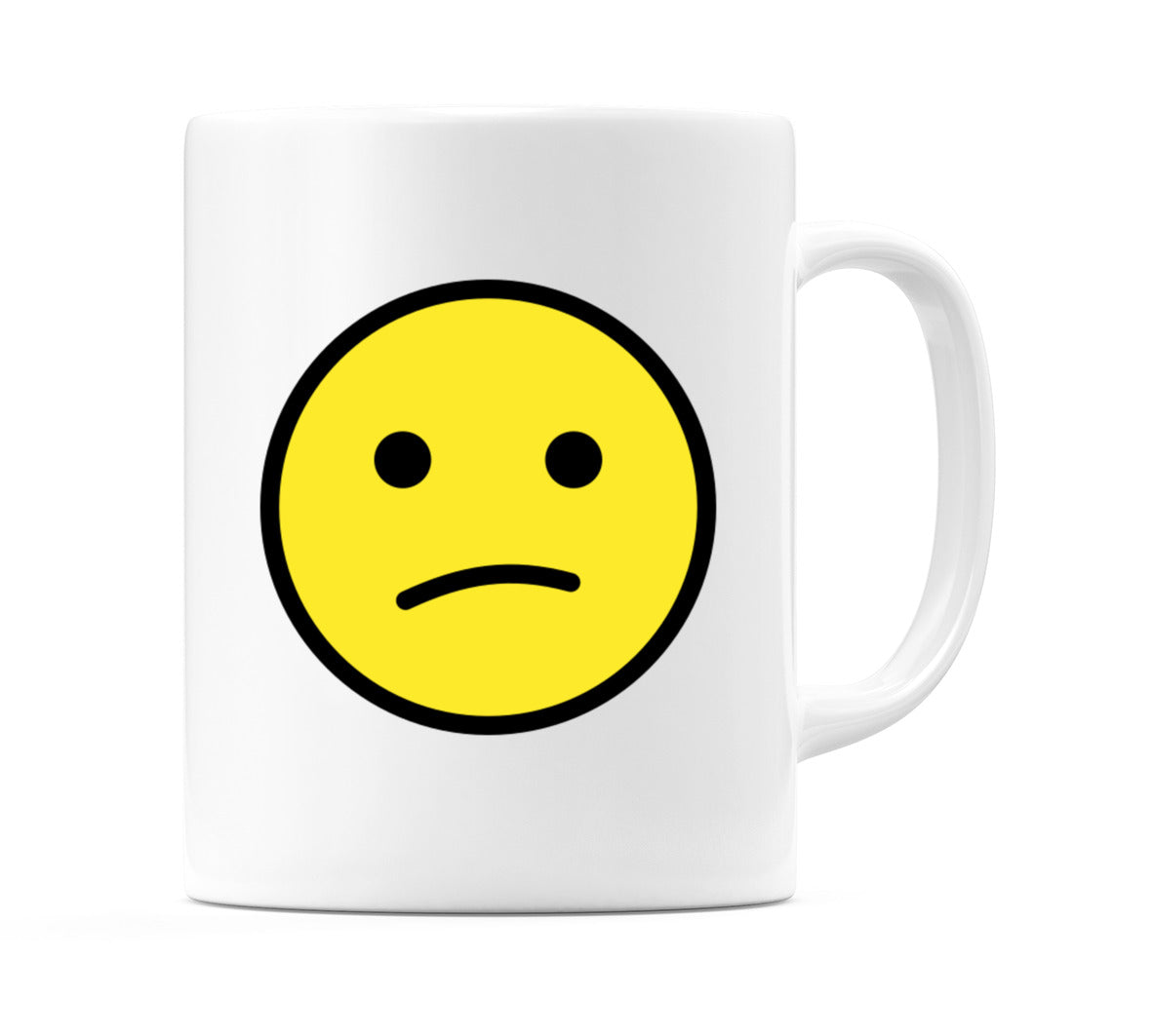 Confused Face Emoji Mug