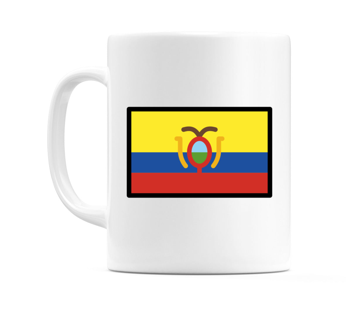 Ecuador Flag Emoji Mug