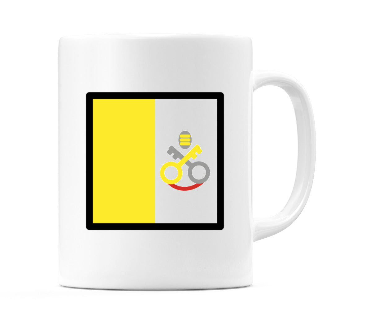 Vatican City Flag Emoji Mug