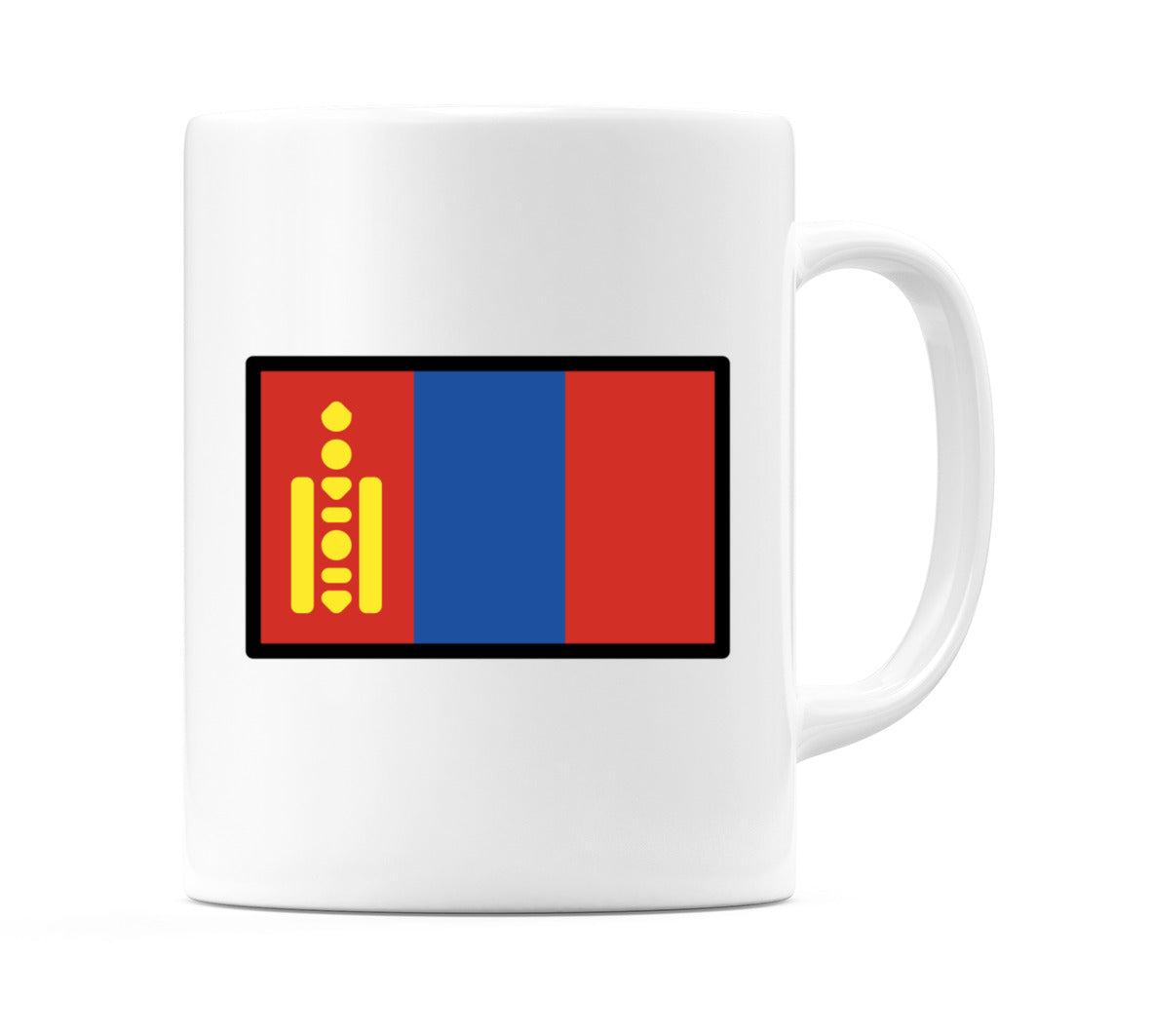 Mongolia Flag Emoji Mug