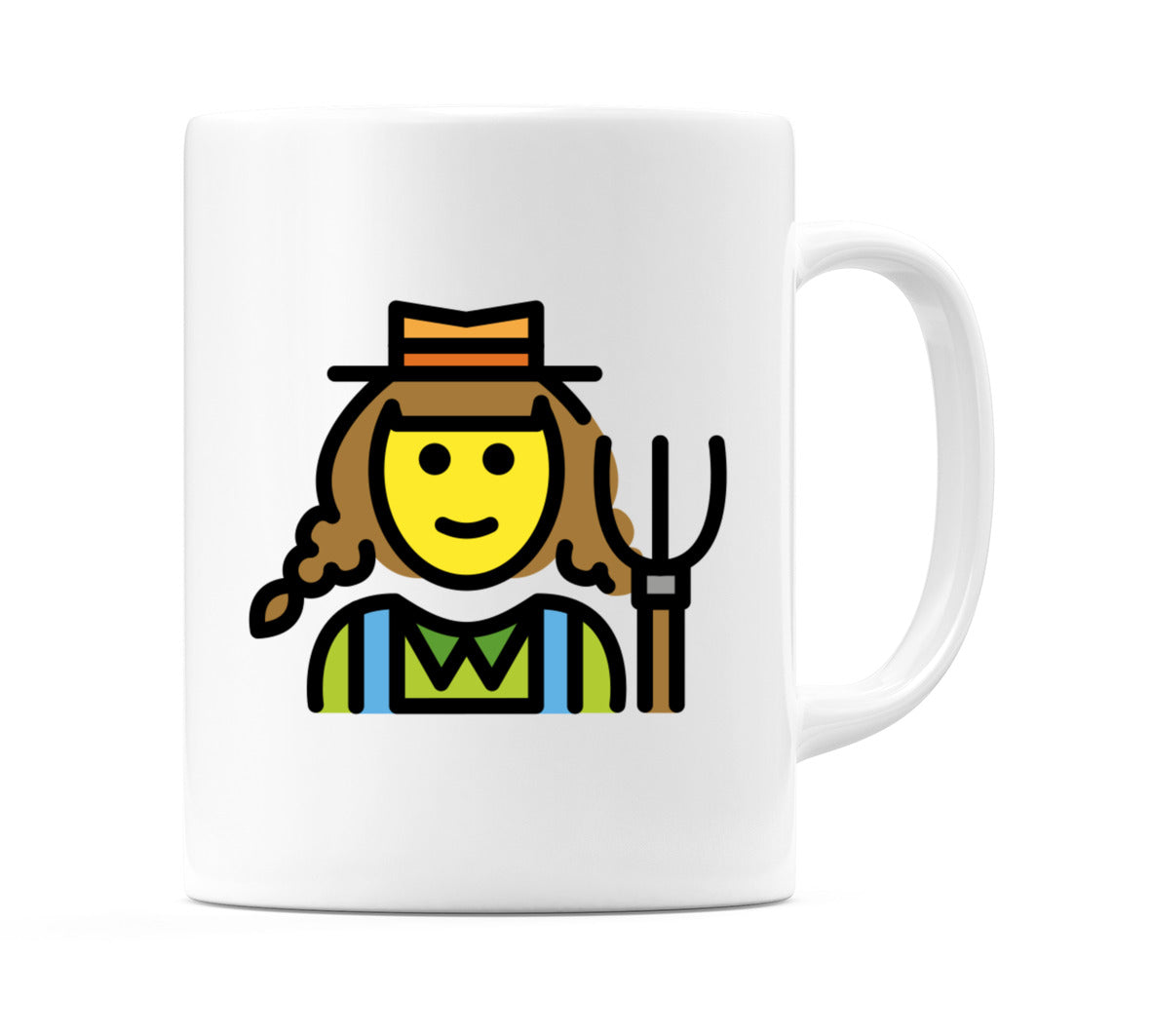 Female Farmer Emoji Mug