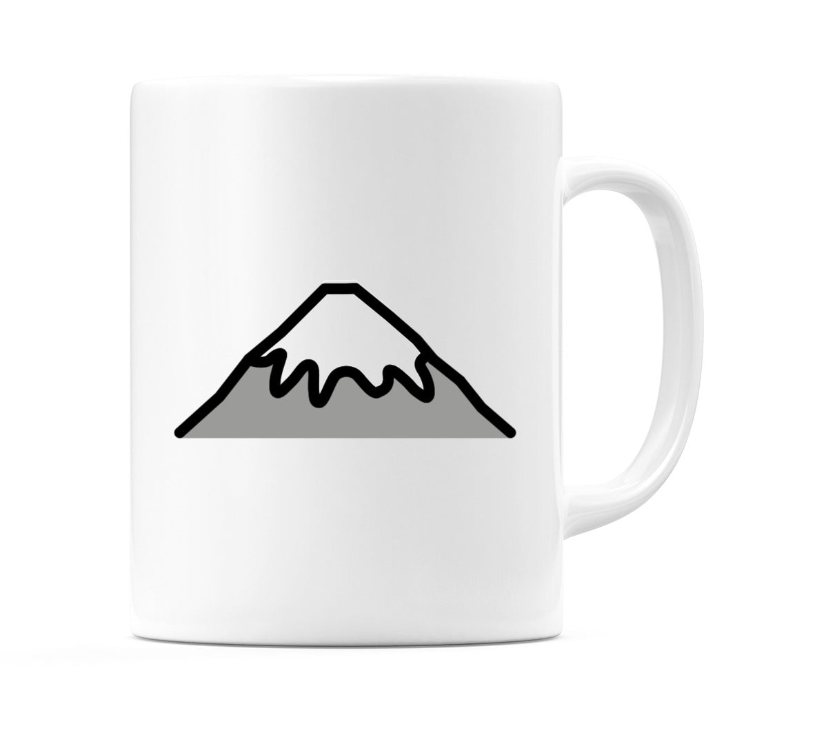 Mount Fuji Emoji Mug