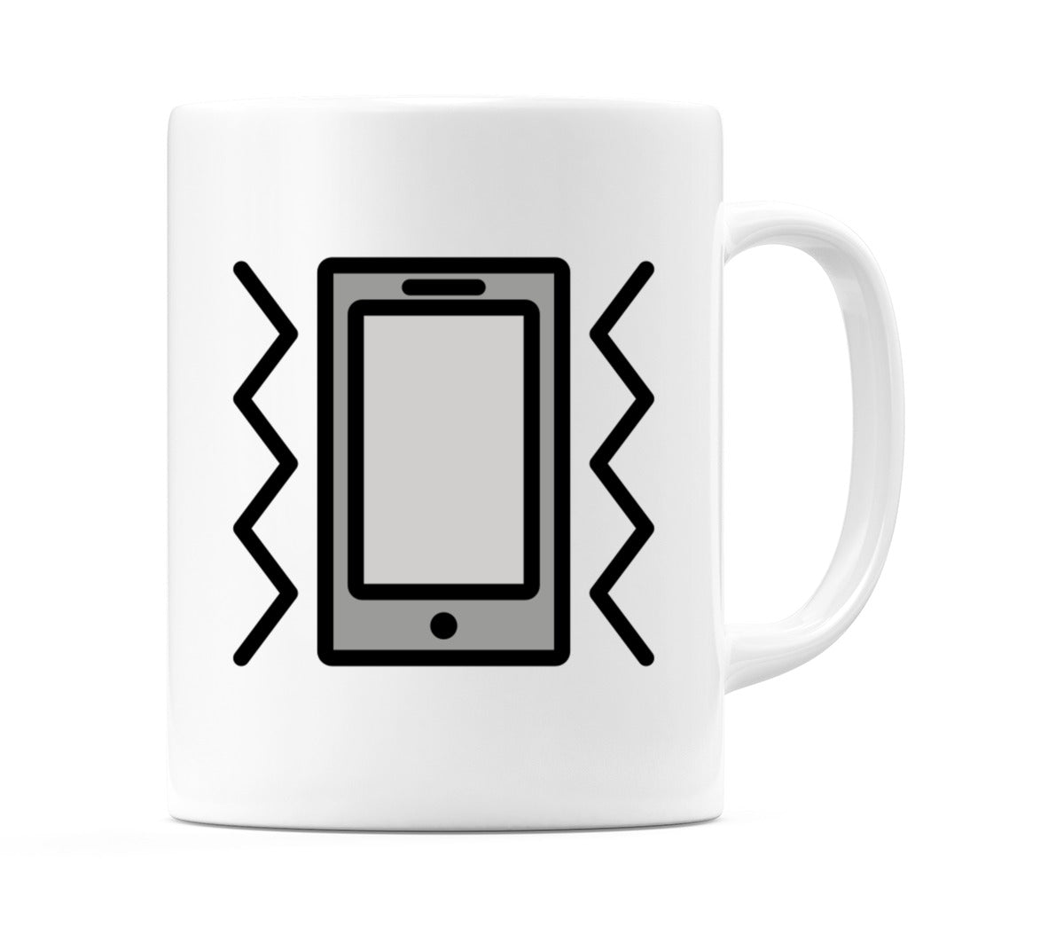 Vibration Mode Emoji Mug