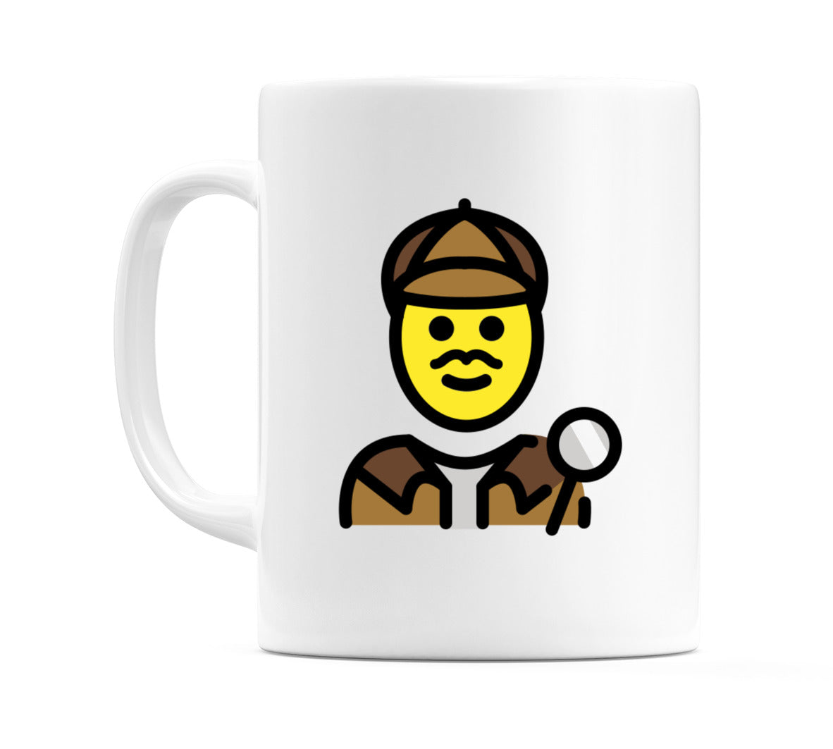 Male Detective Emoji Mug