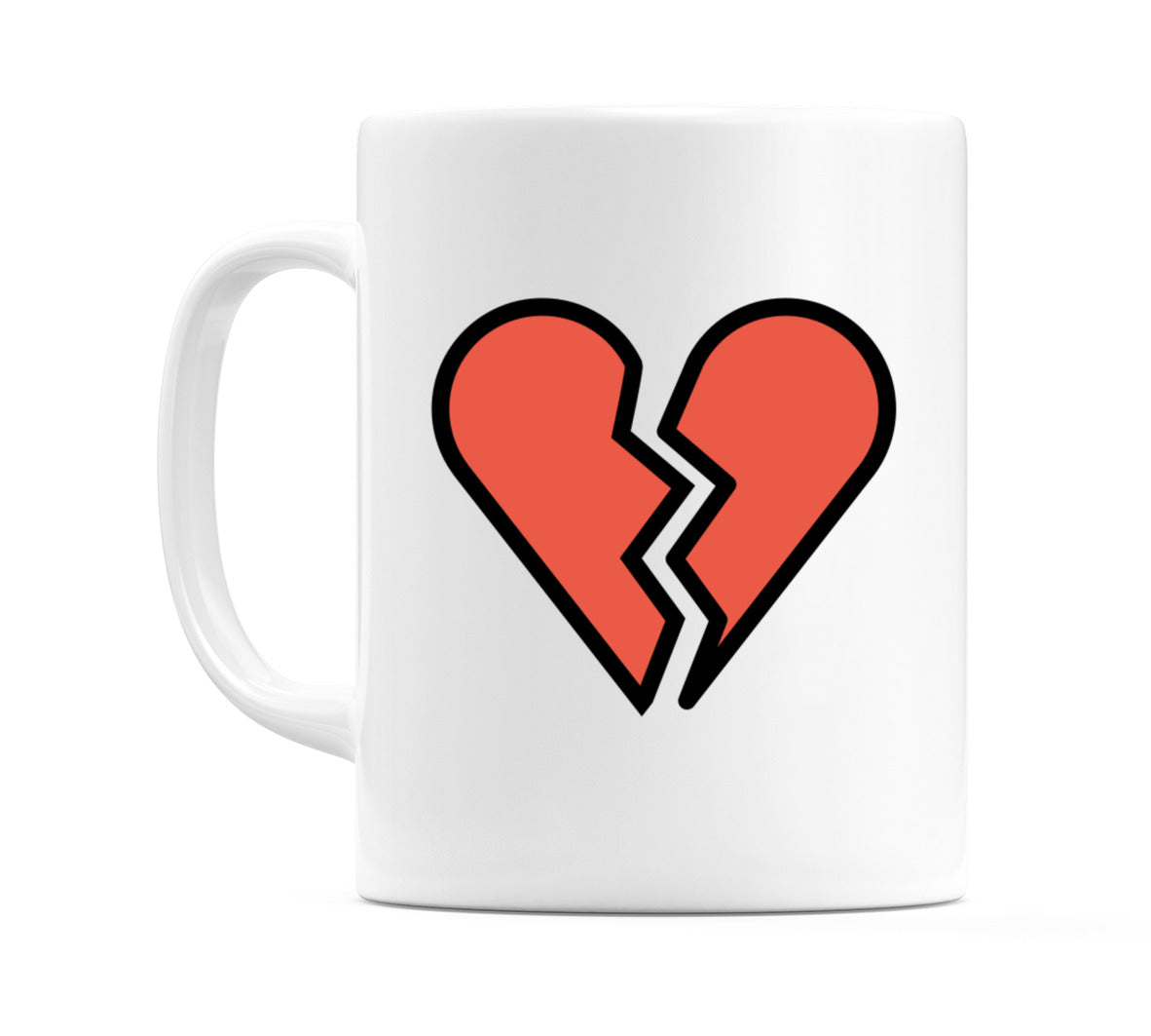 Broken Heart Emoji Mug