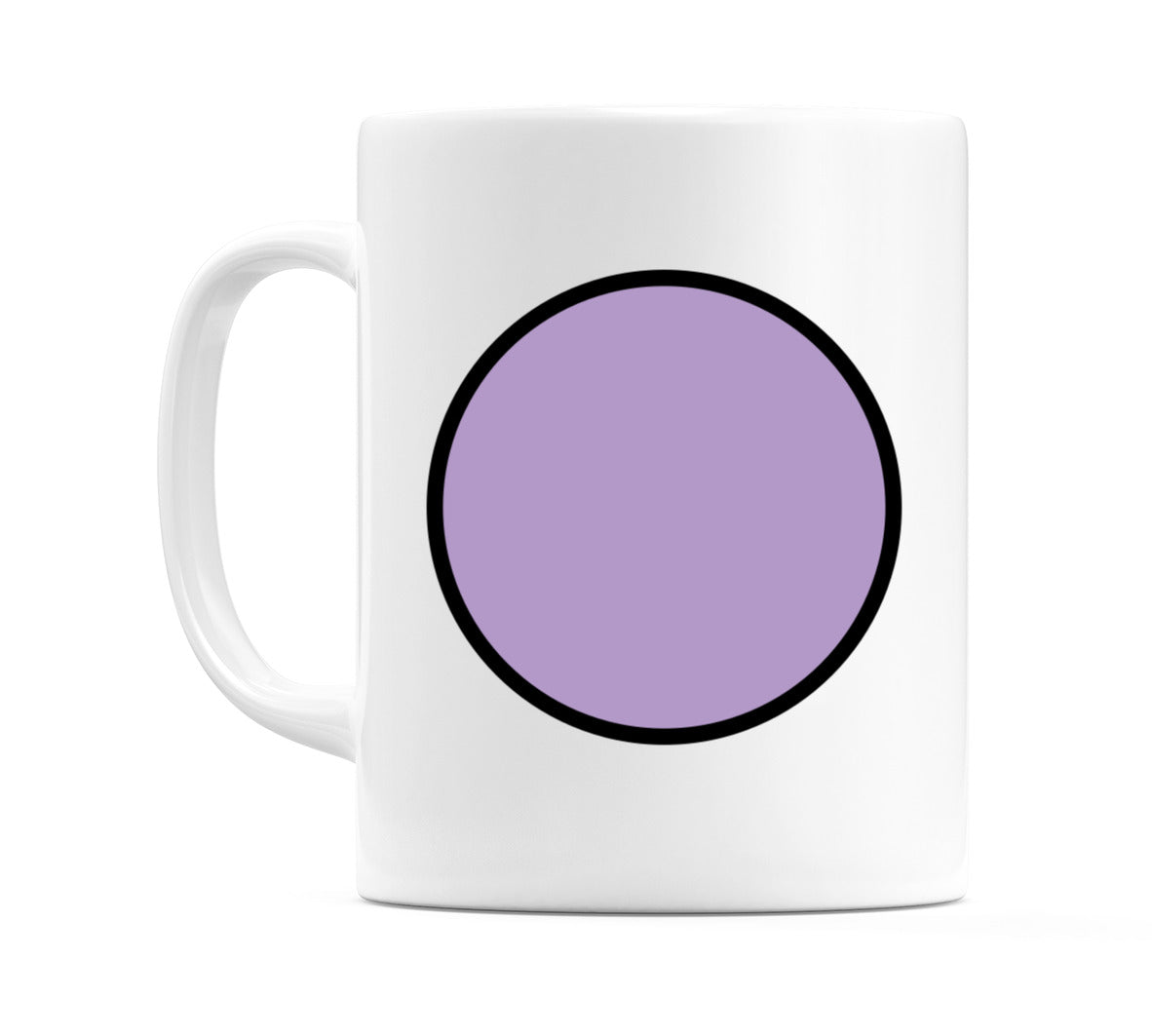 Purple Circle Emoji Mug