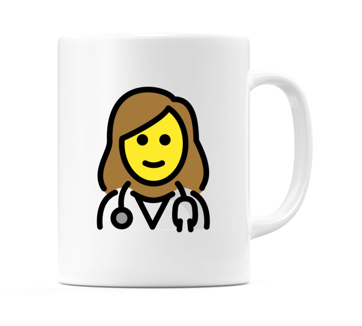 Female Health Worker Emoji Mug