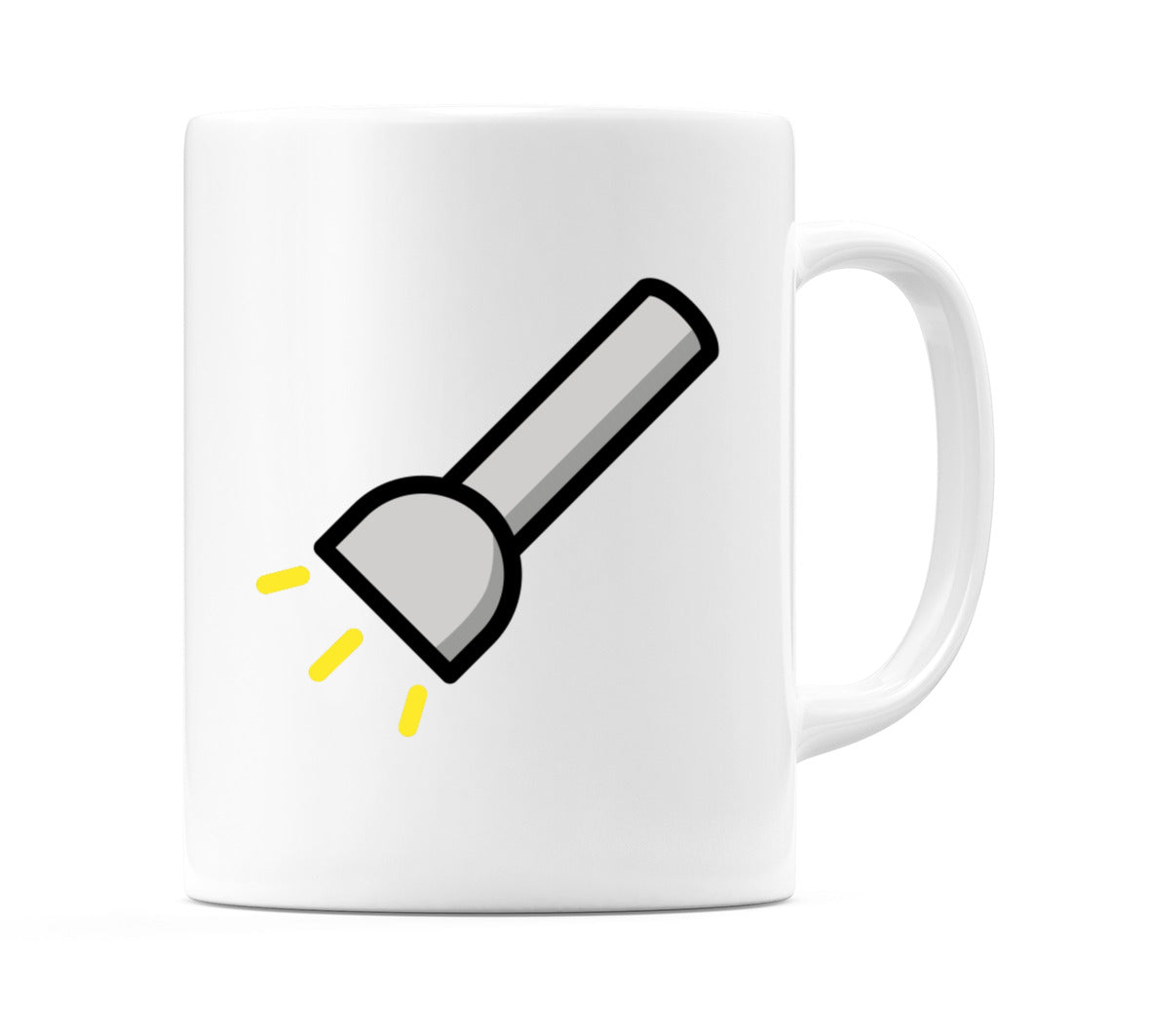 Flashlight Emoji Mug