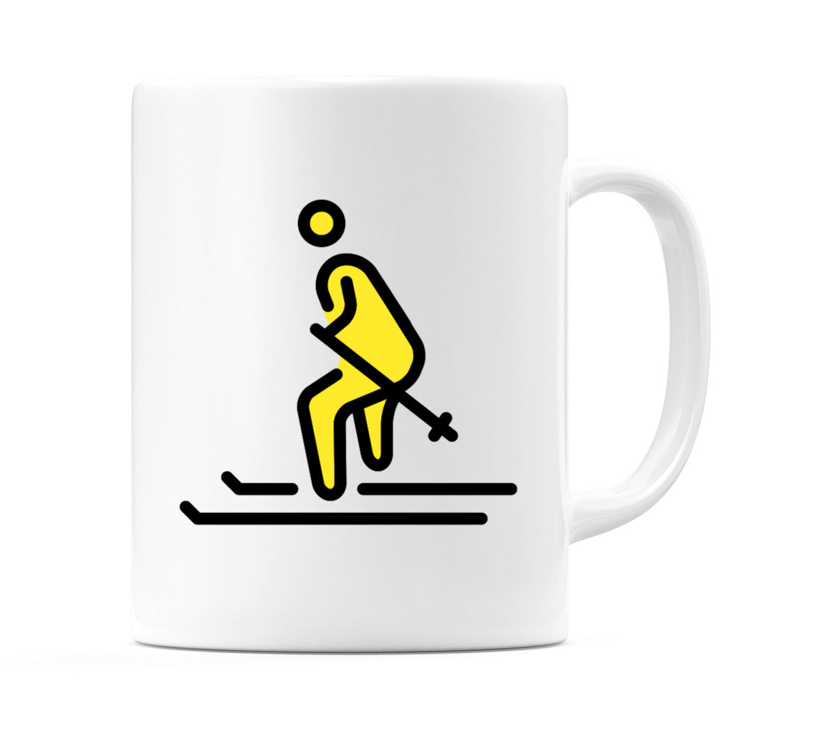 Skier Emoji Mug