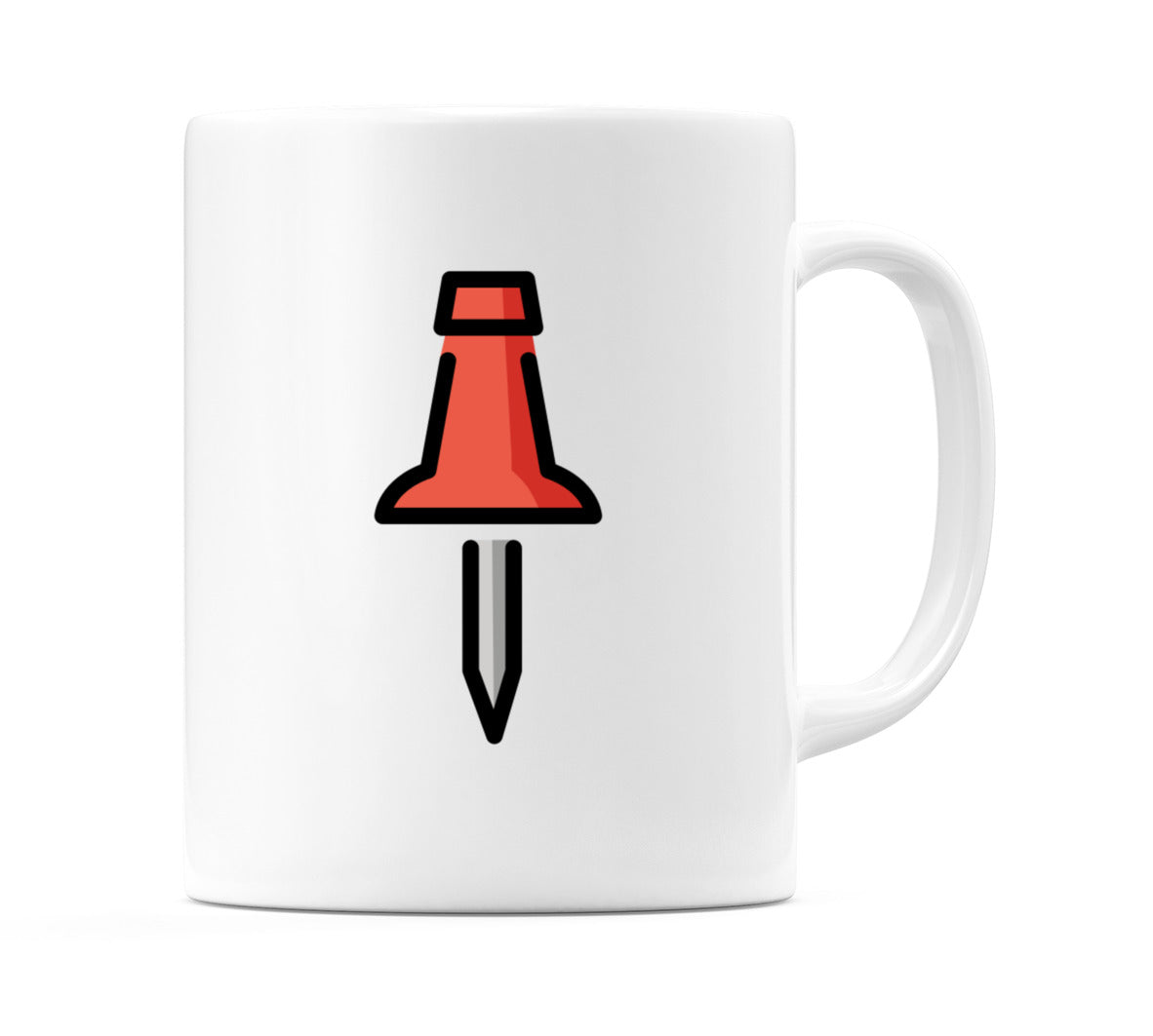 Pushpin Emoji Mug