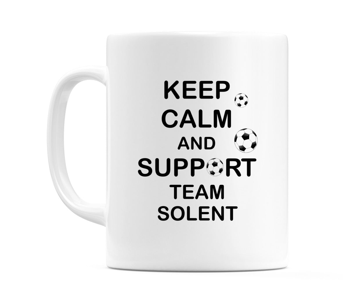 Keep Calm And Support Team Solent Mug