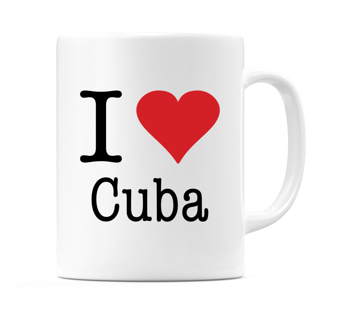 I Love Cuba Mug
